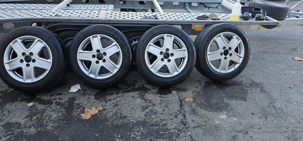 Set jante aliaj pe 16 original vw sharan 5x112 pe 16