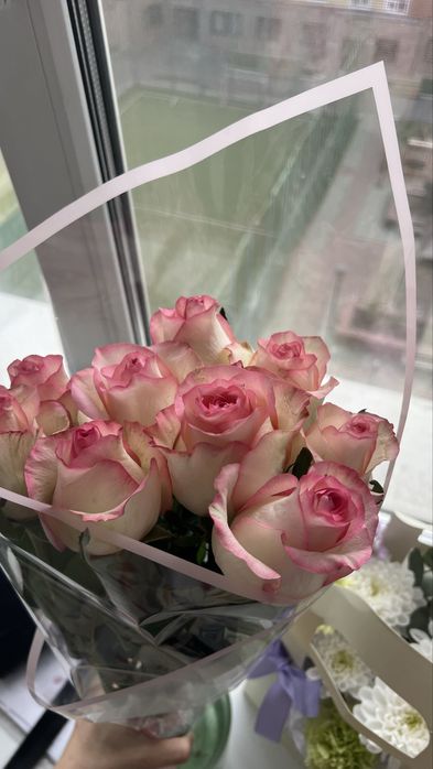 Продам розы нежно розовые