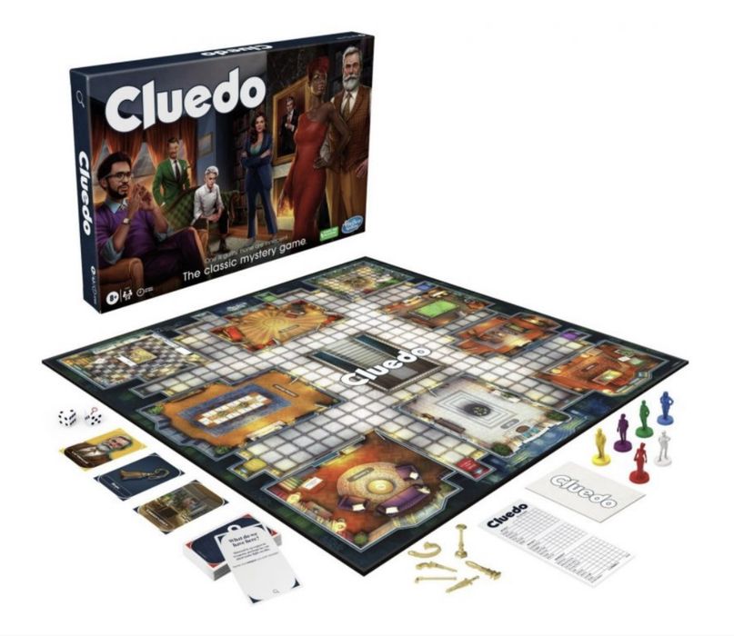 Настолна детективска игра Cluedo Classic (Refresh) - Семейна игра, семейни игри, за цялото семейство, фетска игра, за деца и за възрастни