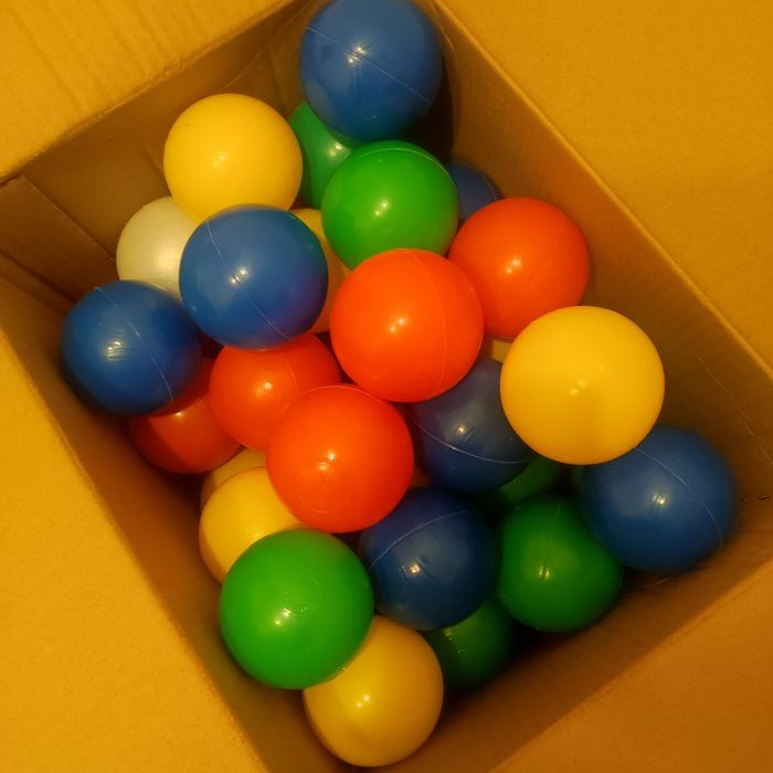 Jucării - Biluțe de plastic -100 buc