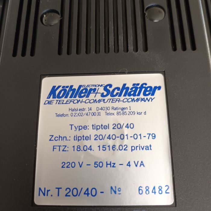 Telefon Computer Tiptel nou in cutie