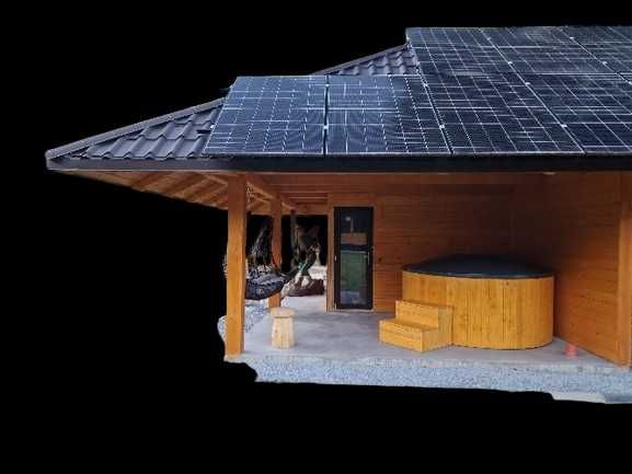 Jacuzzi integrat ideal pt Cabane tip A Frame