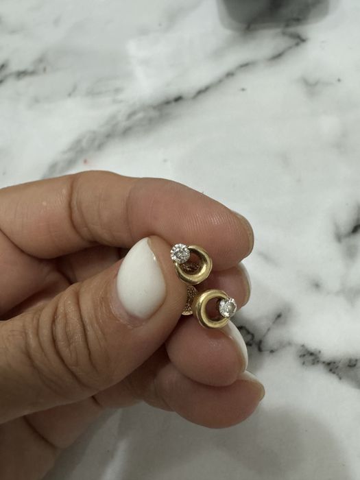 Серьги с бриллиантами