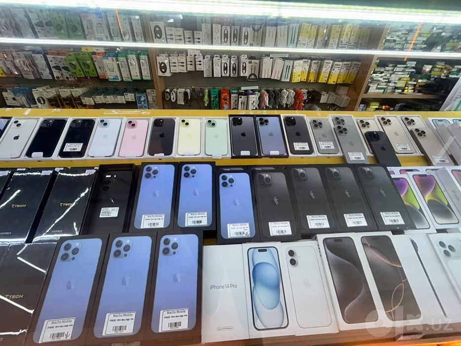 İphone 13,14,15,16,17  Pro va Pro Max modellaridan mavjud
