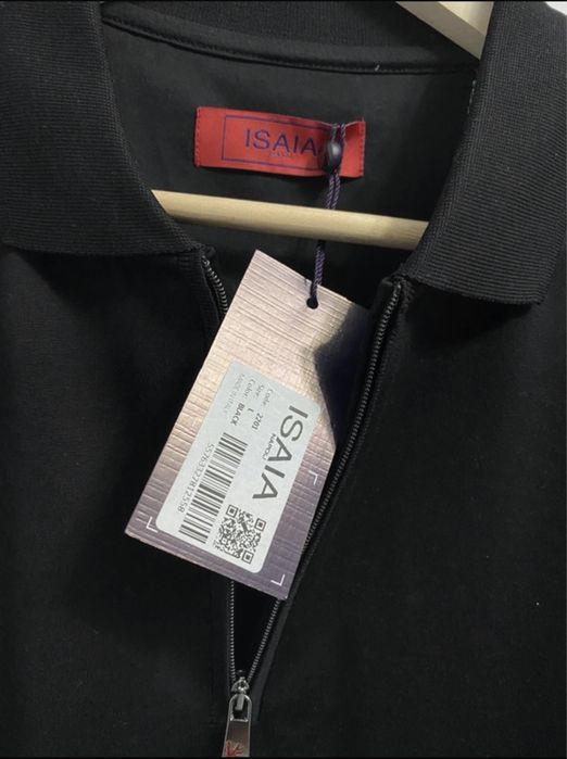 Bluza noua cu fermoar Isaia Napoli - Made In Italy