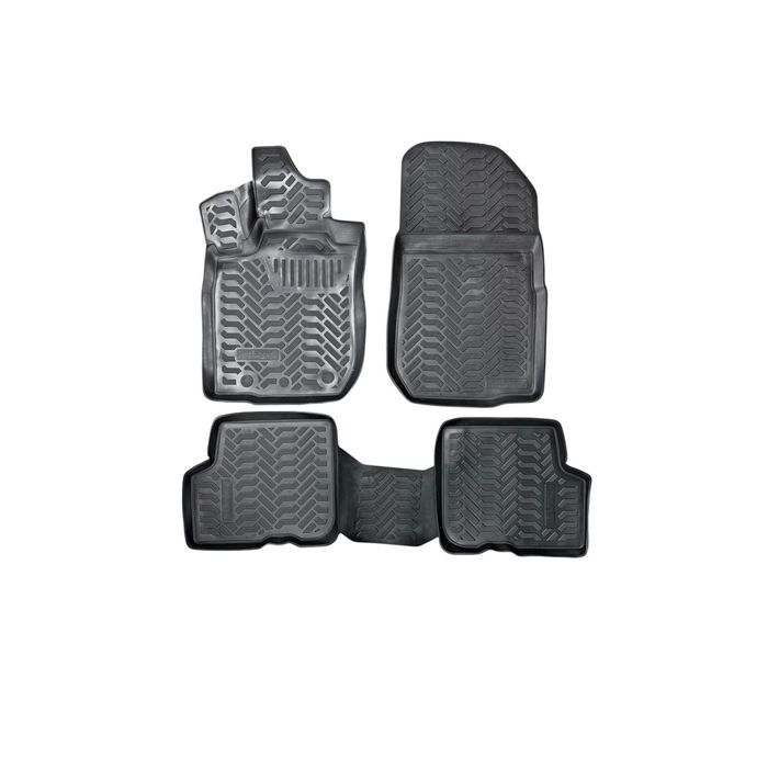 Covoare cauciuc stil tavita DACIA LOGAN 2005-2014