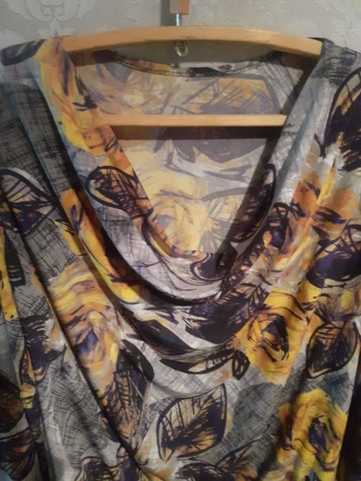 Блузка трикотиновая,52 размер