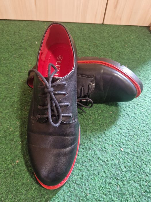 Pantofi, balerini piele naturala, marime  38