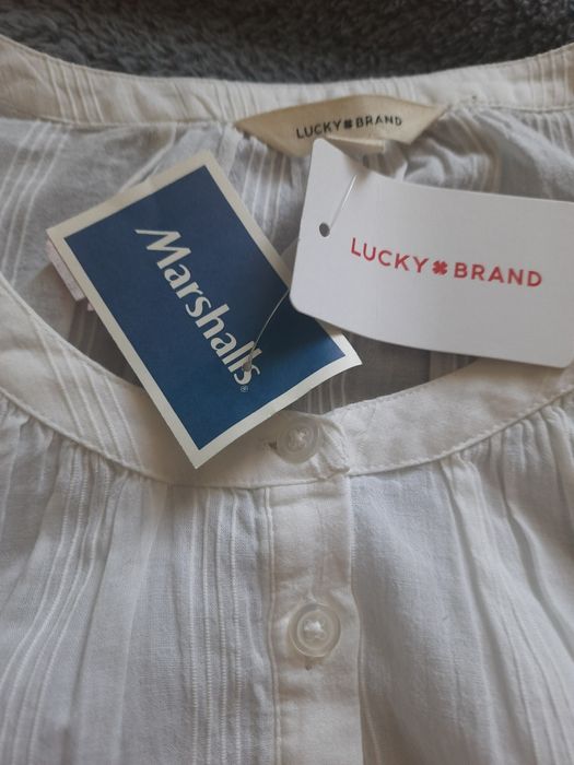 Блузка белая хб США