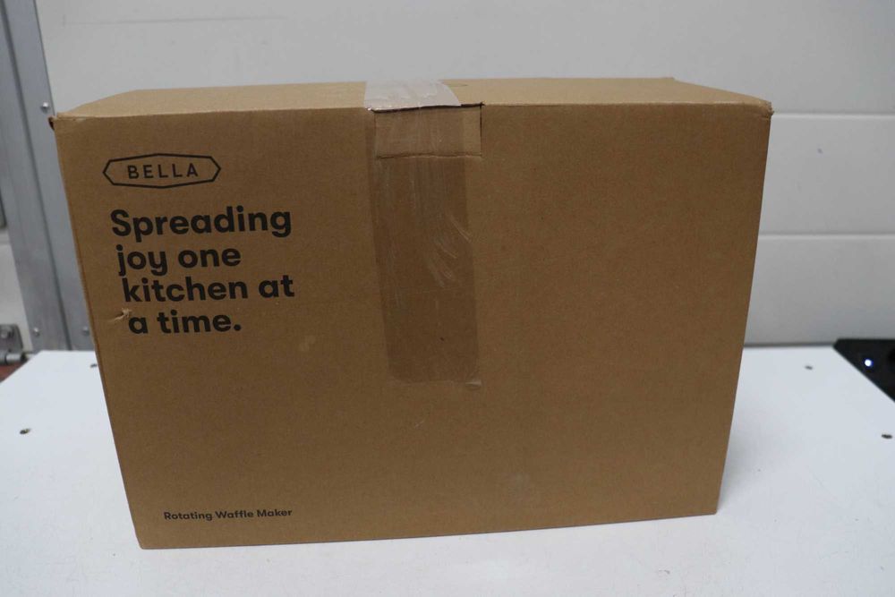 Ротационен уред за гофрети Bella 17871, Гофретник, черен