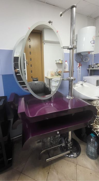 Scaun salon, oglinda salon, scaun spalat salon, masa masaj