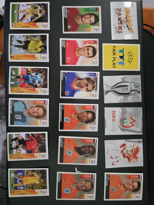 Abțibilduri Panini Euro 2008