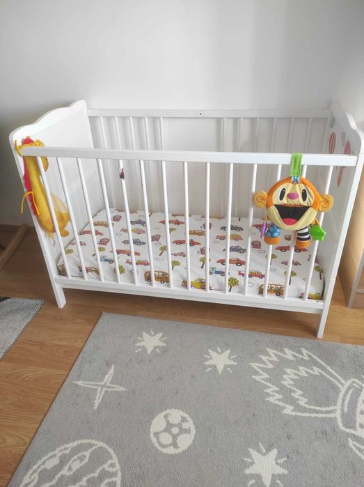 Patut bebe cu saltea 120x60 cm