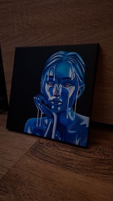 Картина изработена с маслени бои