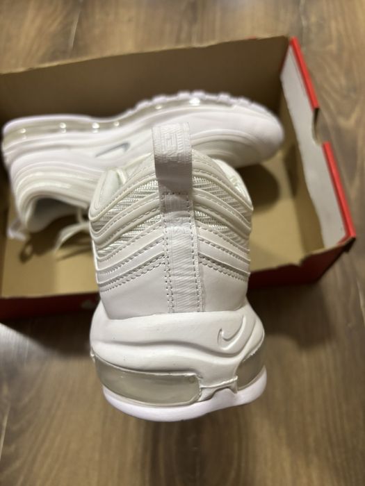 Маратонки Nike Air Max 97 “Triple White”  - размер 49.5