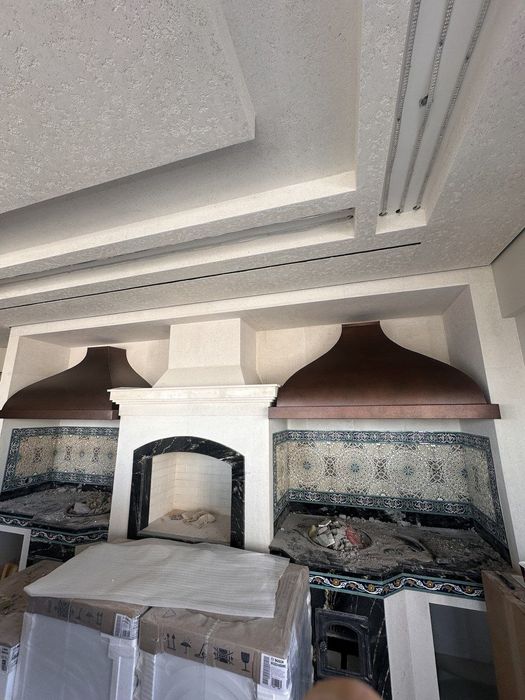 ventilatsiya ustanofka  shashlik zontlar o'rnatish de mantaj chistka