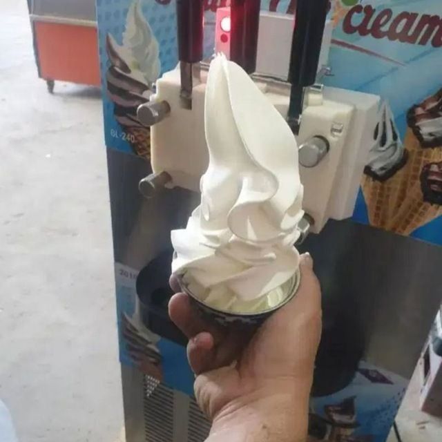 Frezer uchun muzqaymoq smes