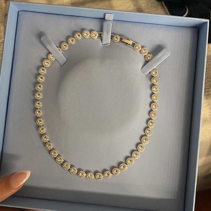 Colier Swarovski Angelic Argintiu - nou, în cutie