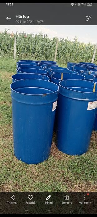 Butoaie pentru depozitat cereale