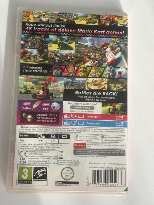 Mario kart Nintendo Switch