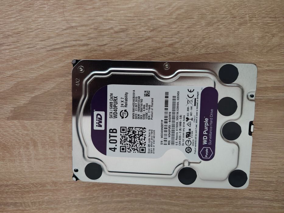 Жёсткий диск 4TB HDD Western Digital Purple
