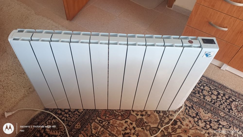Emisor térmico eléctrico de fluido Térmico 10 elementos 1800W