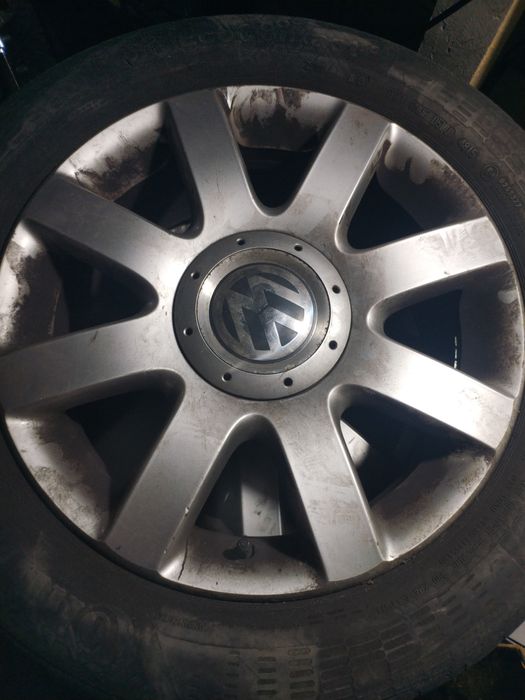 5 buc Jante aluminiu 5x112 vw seat skoda r16