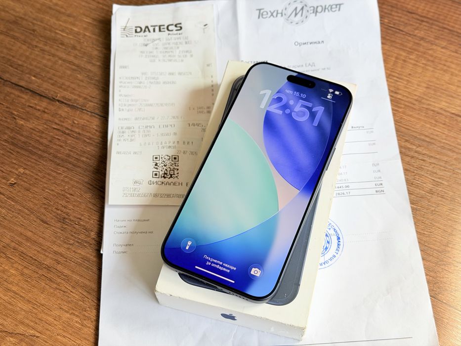 iPhone 17 Pro Max 65 зареждания Техномаркет!!!
