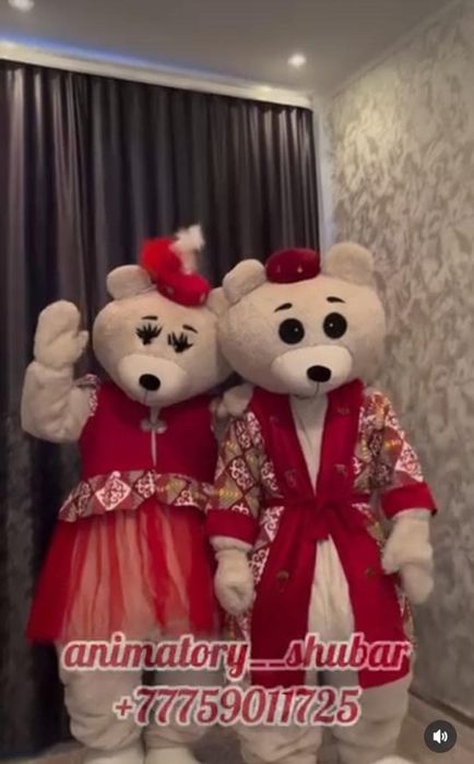 Аниматор Тедди Мишки