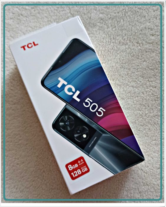 НЕразпечатван ! ЧИСТО НОВ с гаранция - Смартфон GSM TCL 505 SPACE GRAY
