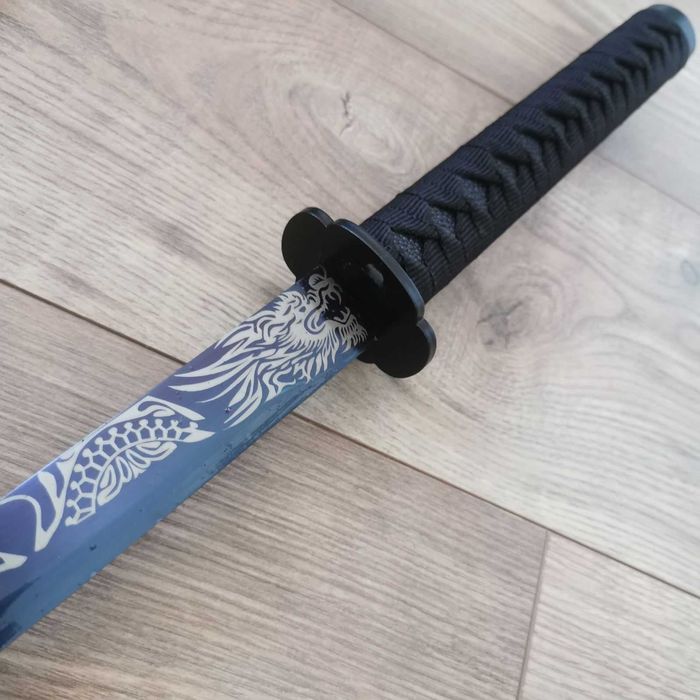 Меч Катана Черен Дракон / Black Dragon Katana