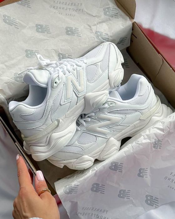New Balance 9060 Нови Бели Маратонки [35-46 Номер]