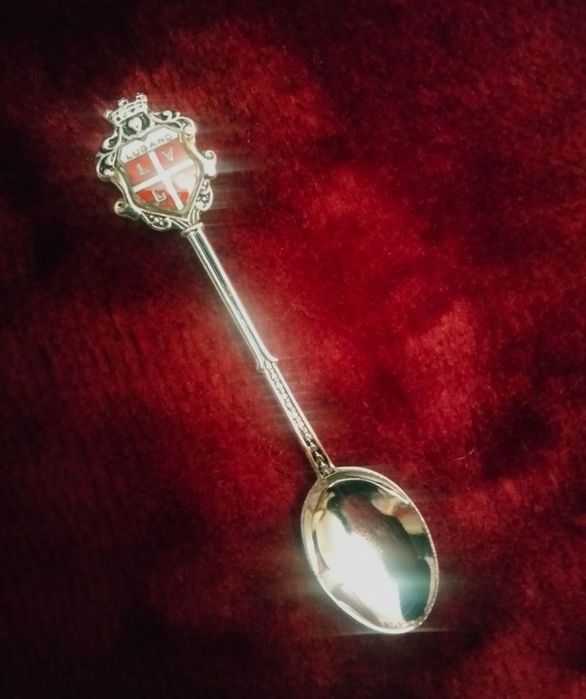 Посребрена Чаена лъжичка за кафе LUGANO