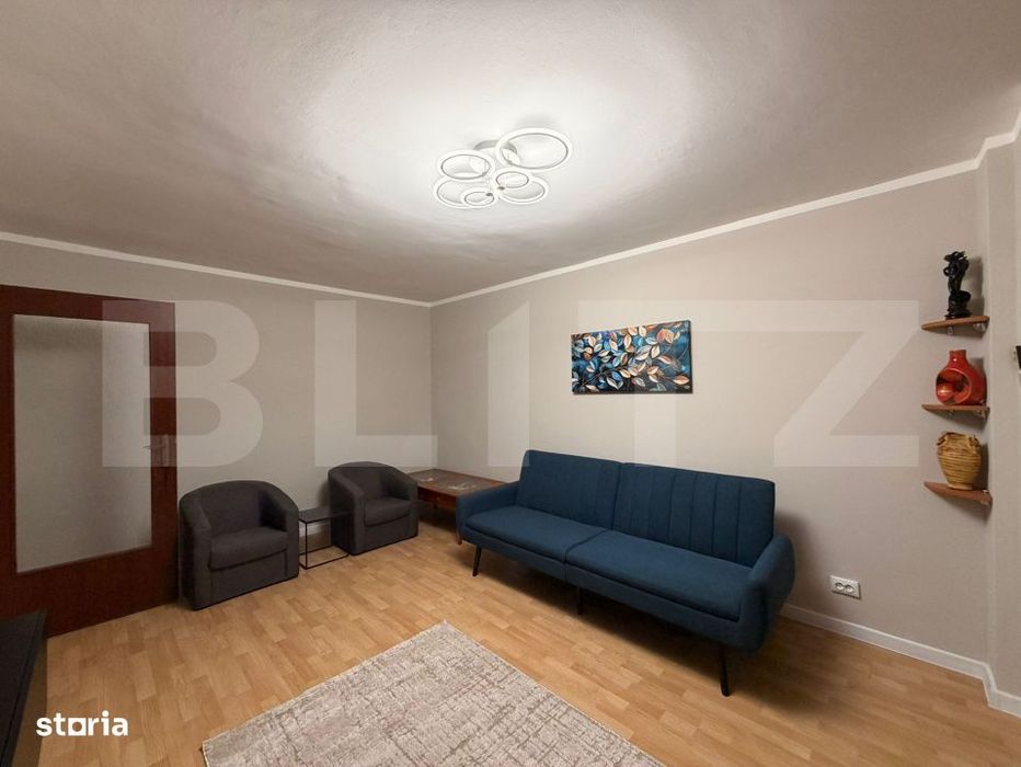 Apartament 3 camere, 75mp, decomandat, zona Kaufland