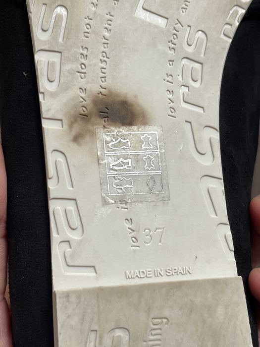 Pantofi (mules) RAS, piele naturală și piele întoarsă