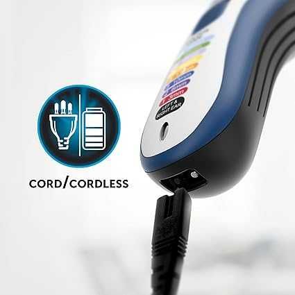 Машинката за подстригване Wahl Colour Pro с кабел