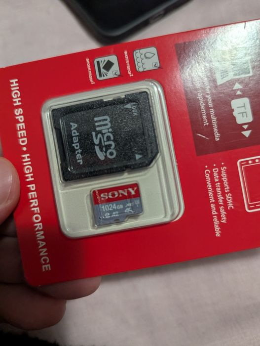 Micro SD card Sony 1TB