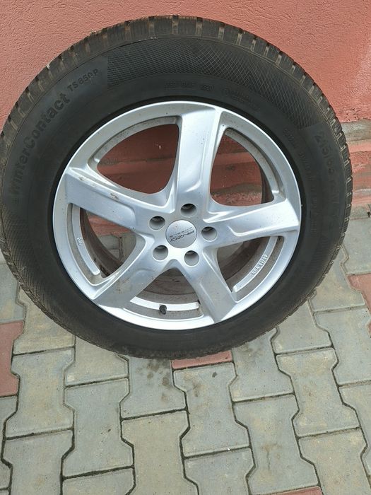 Jante cu Anvelope Continetal M+S 215-65-17