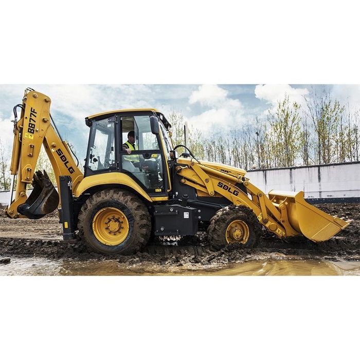 Трактор 3в1 услуга. Трактор петушок