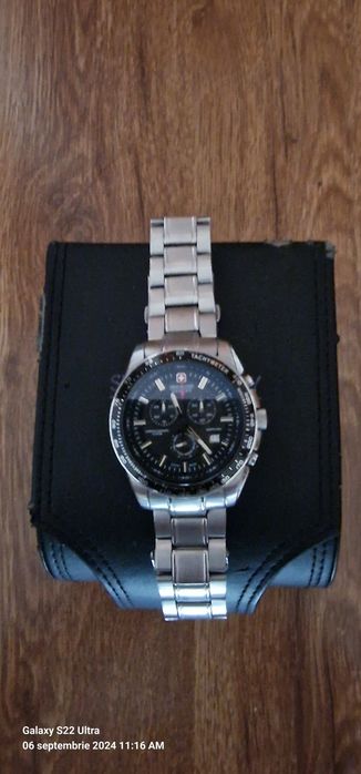 Ceas Swiss Military SM34101.01 Mens Watch Military XL Chronograph 46