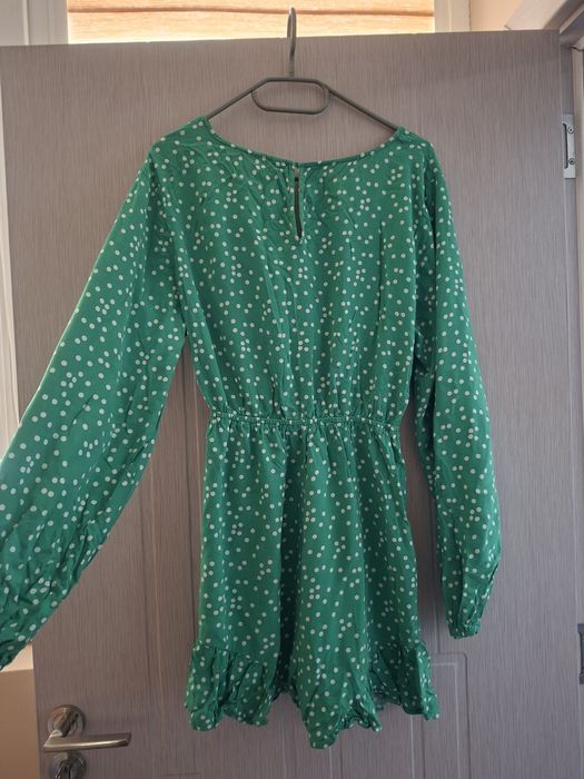 Стилен гащеризон в зелен цвят