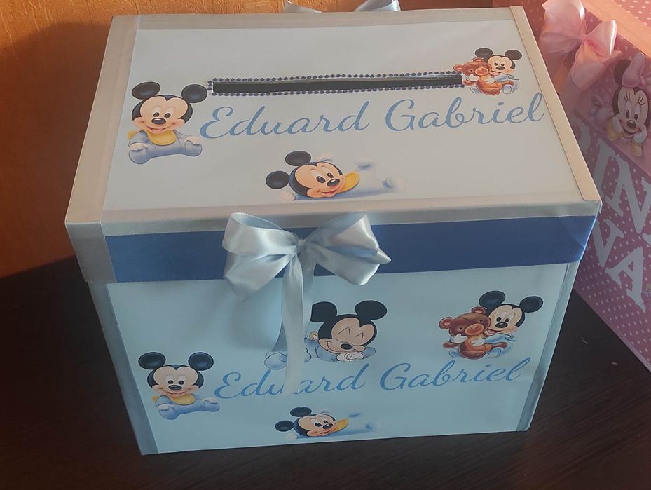 Cutie personalizata dar botez