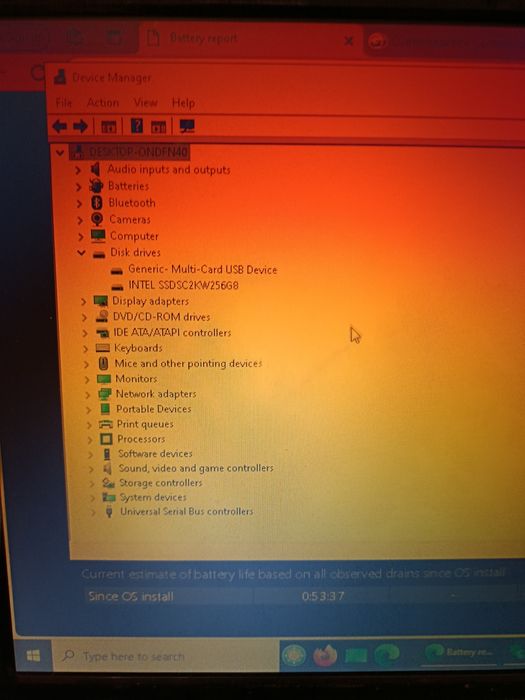 Laptop Medion ssd250