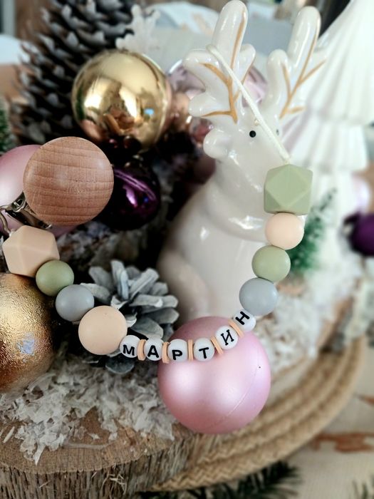 Клипс за бебешки биберон