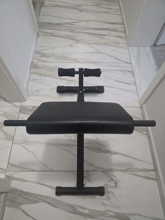 Bancă hiperextensii pliabilă pentru abdomene și spate