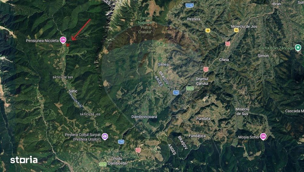 Extravilan + Intravilan | Sătic-Rucăr | Cadru natural | Turistic