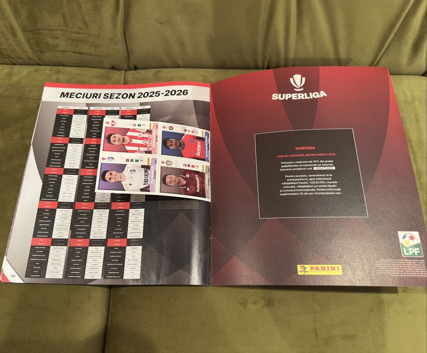 Panini Superliga 2026 Album Complet(nelipit)