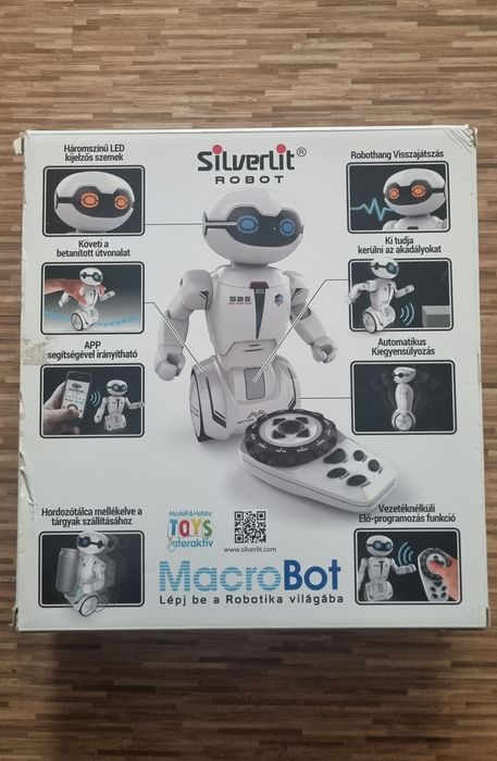 Robot programabil Silverlit Macrobot, telecomanda