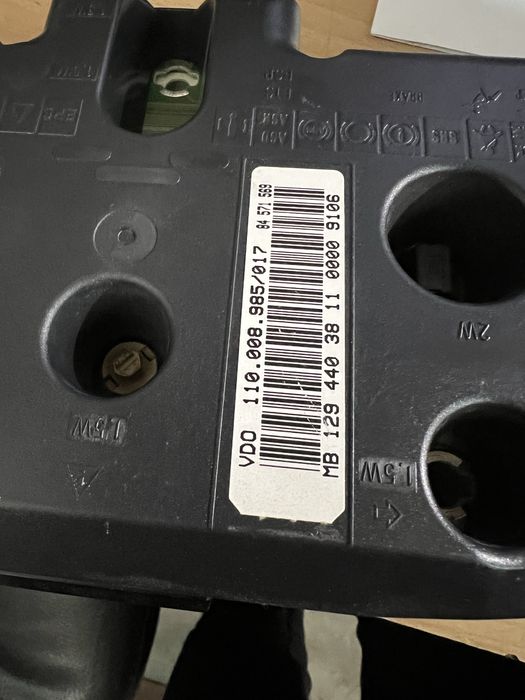 Километраж Мерцедес r129