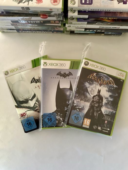 Jocuri Batman Arkham Origins, Asylum, City colecție XBOX 360